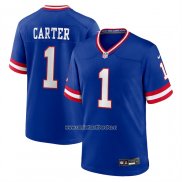 Camiseta NFL Game New York Giants Abdul Carter First Round Pick Alterno Segunda Royal