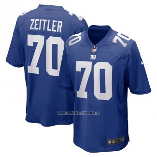 Camiseta NFL Game New York Giants Kevin Zeitler Azul