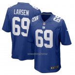 Camiseta NFL Game New York Giants Ted Larsen Azul