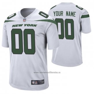Camiseta NFL Game New York Jets Personalizada Game Blanco