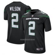 Camiseta NFL Game New York Jets Zach Wilson Negro