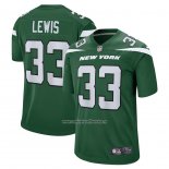 Camiseta NFL Game New York Jets Zane Lewis Verde