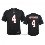 Camiseta NFL Game Nino Atlanta Falcons Sterling Hofrichter Throwback 2020 Negro