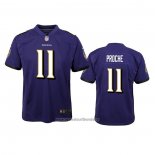 Camiseta NFL Game Nino Baltimore Ravens James Proche Violeta