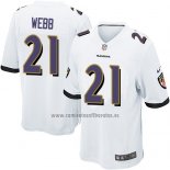 Camiseta NFL Game Nino Baltimore Ravens Webb Blanco