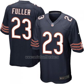 Camiseta NFL Game Nino Chicago Bears Fuller Blanco Negro