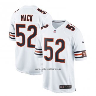 Camiseta NFL Game Nino Chicago Bears Khalil Mack Blanco