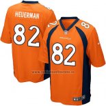 Camiseta NFL Game Nino Denver Broncos Heuerman Naranja