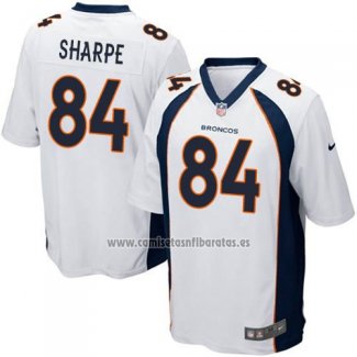 Camiseta NFL Game Nino Denver Broncos Sharpe Blanco