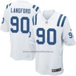 Camiseta NFL Game Nino Indianapolis Colts Langford Blanco