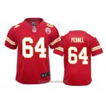 Camiseta NFL Game Nino Kansas City Chiefs Mike Pennel Rojo