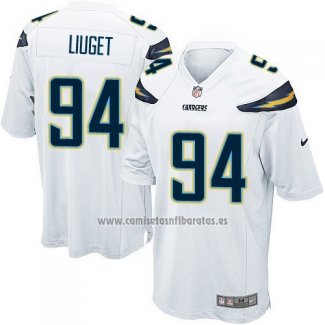 Camiseta NFL Game Nino Los Angeles Chargers Liuget Blanco