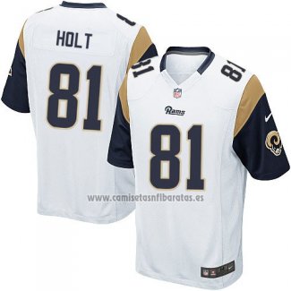 Camiseta NFL Game Nino Los Angeles Rams Holt Blanco