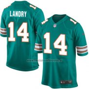 Camiseta NFL Game Nino Miami Dolphins Landry Verde Oscuro