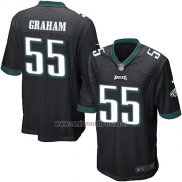 Camiseta NFL Game Nino Philadelphia Eagles Graham Negro