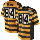 Camiseta NFL Game Nino Pittsburgh Steelers Brown Amarillo
