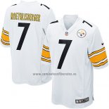 Camiseta NFL Game Nino Pittsburgh Steelers Roethlisberger Blanco