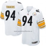 Camiseta NFL Game Nino Pittsburgh Steelers Timmons Blanco