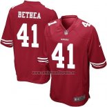 Camiseta NFL Game Nino San Francisco 49ers Bethea Rojo