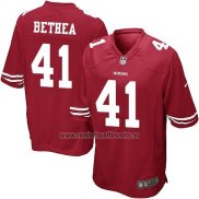 Camiseta NFL Game Nino San Francisco 49ers Bethea Rojo