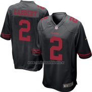 Camiseta NFL Game Nino San Francisco 49ers Gabbert Negro