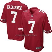 Camiseta NFL Game Nino San Francisco 49ers Kaepernick Rojo