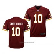 Camiseta NFL Game Nino Washington Commanders Antonio Gandy-Golden Rojo