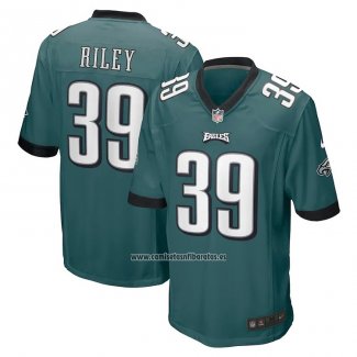 Camiseta NFL Game Philadelphia Eagles Elijah Riley Verde