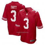 Camiseta NFL Game San Francisco 49ers Jaquiski Tartt 3 Rojo