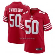 Camiseta NFL Game San Francisco 49ers Michael Dwumfour Primera Rojo