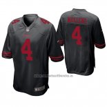 Camiseta NFL Game San Francisco 49ers Nick Mullens Negro