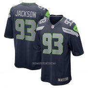 Camiseta NFL Game Seattle Seahawks Branden Jackson Azul