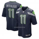 Camiseta NFL Game Seattle Seahawks Jaxon Smith-Njigba 2023 NFL Draft First Round Pick Azul