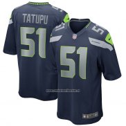 Camiseta NFL Game Seattle Seahawks Lofa Tatupu Retired Azul