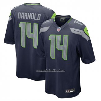 Camiseta NFL Game Seattle Seahawks Sam Darnold Azul