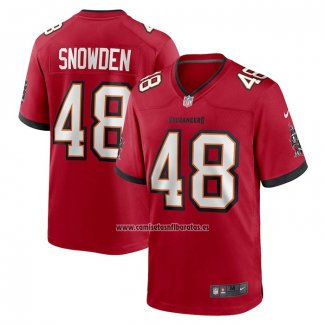 Camiseta NFL Game Tampa Bay Buccaneers Charles Snowden Primera Rojo