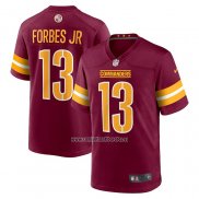 Camiseta NFL Game Washington Commanders Emmanuel Forbes 2023 NFL Draft First Round Pick Rojo