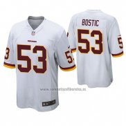 Camiseta NFL Game Washington Commanders Jon Bostic Blanco