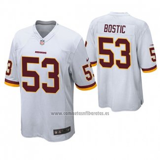 Camiseta NFL Game Washington Commanders Jon Bostic Blanco