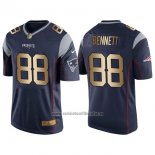 Camiseta NFL Gold Game New England Patriots Bennett Profundo Azul