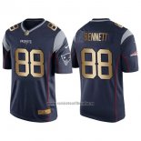 Camiseta NFL Gold Game New England Patriots Bennett Profundo Azul