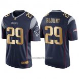Camiseta NFL Gold Game New England Patriots Blount Profundo Azul