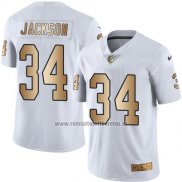 Camiseta NFL Gold Legend Las Vegas Raiders Jackson Blanco