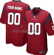 Camiseta NFL Houston Texans Personalizada Rojo