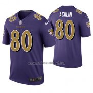 Camiseta NFL Legend Baltimore Ravens Jaleon Acklin Violeta Color Rush