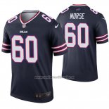 Camiseta NFL Legend Buffalo Bills 60 Mitch Morse Inverted Azul