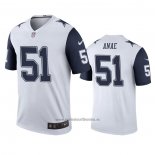 Camiseta NFL Legend Dallas Cowboys Bradlee Anae Blanco Color Rush