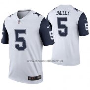 Camiseta NFL Legend Dallas Cowboys Dan Bailey Blanco Color Rush