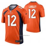Camiseta NFL Legend Denver Broncos Brendan Langley Naranja