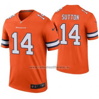 Camiseta NFL Legend Denver Broncos Courtland Sutton Naranja Color Rush